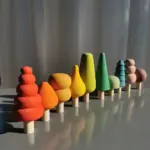⁦مكعبات بناء غابة قوس قزح⁩ - الصورة ⁦2⁩