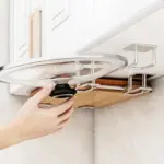 ⁦حامل إسفنج المطبخ اللاصق من الاستانلس ستيل⁩ - الصورة ⁦3⁩
