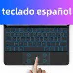 ⁦لوحة مفاتيح سحرية للآيباد مع شاشة LCD⁩ - الصورة ⁦11⁩