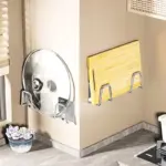 ⁦حامل إسفنج المطبخ اللاصق من الاستانلس ستيل⁩ - الصورة ⁦4⁩
