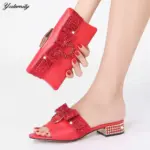 ⁦طقم حذاء وحقيبة أسود أنيق⁩ - الصورة ⁦3⁩