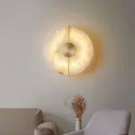 ⁦ثريات جدارية رخامية على شكل قمر⁩ - الصورة ⁦2⁩