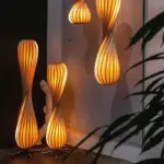 لمبة أرضية اسكندنافية أنيقة