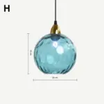 ⁦ثريا زجاج ملون بتصميم كلاسيكي فاخر⁩ - الصورة ⁦23⁩