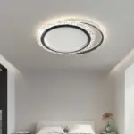 ⁦ثريا أكريليك ذهبية بتصميم مينيماليست⁩ - الصورة ⁦3⁩