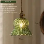 ⁦ثريا زجاجية خضراء متعددة الاستخدامات⁩ - الصورة ⁦28⁩