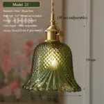 ⁦ثريا زجاجية خضراء متعددة الاستخدامات⁩ - الصورة ⁦23⁩