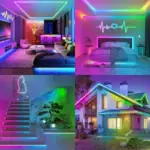 ⁦شريط إضاءة نيون متغير اللون⁩ - الصورة ⁦6⁩