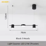 ⁦ثريا معلقة حديثة LED للمطبخ⁩ - الصورة ⁦9⁩