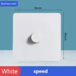 ⁦مفتاح حائط ستانلس ستيل أبيض⁩ - الصورة ⁦15⁩