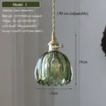 ⁦ثريا زجاجية خضراء متعددة الاستخدامات⁩ - الصورة ⁦25⁩