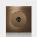 ⁦مفتاح حائط ريترو بني فاخر⁩ - الصورة ⁦9⁩