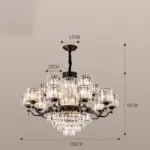 ⁦ثريا فيلات فاخرة كريستال⁩ - الصورة ⁦14⁩