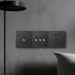 ⁦مفتاح حائط ريترو متعدد المنافذ⁩ - الصورة ⁦5⁩