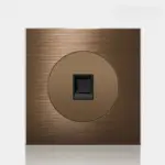 ⁦مفتاح حائط ريترو بني فاخر⁩ - الصورة ⁦10⁩