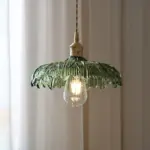 ⁦ثريا زجاجية خضراء متعددة الاستخدامات⁩ - الصورة ⁦5⁩