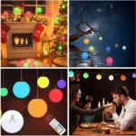 ⁦أضواء سباحة عائمة متعددة الألوان⁩ - الصورة ⁦5⁩