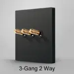 ⁦مفتاح حائط ريترو متعدد المنافذ⁩ - الصورة ⁦15⁩