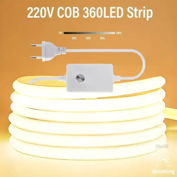 شريط إضاءة LED خارجي مضاد للماء