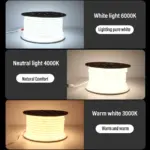 ⁦شريط إضاءة LED للمنزل والحديقة⁩ - الصورة ⁦5⁩