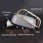 ⁦مصباح حائط خارجي كلاسيكي مقاوم للماء والانفجار⁩ - الصورة ⁦4⁩