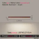 ⁦ثريا ليد سقفية عصرية متعددة الاستخدامات⁩ - الصورة ⁦22⁩