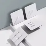 مفتاح حائط ستانلس ستيل أبيض