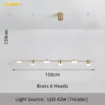 ⁦ثريا معلقة حديثة LED للمطبخ⁩ - الصورة ⁦8⁩