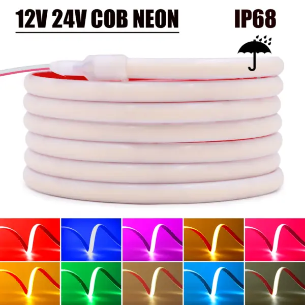 شريط نيون LED مرن مقاوم للماء