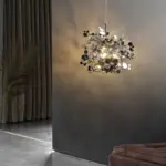 ⁦ثريا أوراق الشجر الاسكندنافية⁩ - الصورة ⁦5⁩