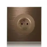 ⁦مفتاح حائط ريترو بني فاخر⁩ - الصورة ⁦12⁩