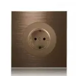 ⁦مفتاح حائط ريترو بني فاخر⁩ - الصورة ⁦11⁩