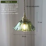 ⁦ثريا زجاجية خضراء متعددة الاستخدامات⁩ - الصورة ⁦29⁩