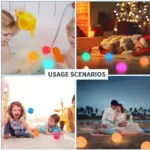⁦أضواء سباحة عائمة متعددة الألوان⁩ - الصورة ⁦6⁩