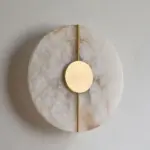 ⁦ثريات جدارية رخامية على شكل قمر⁩ - الصورة ⁦4⁩