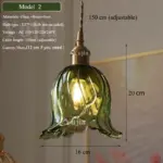 ⁦ثريا زجاجية خضراء متعددة الاستخدامات⁩ - الصورة ⁦26⁩
