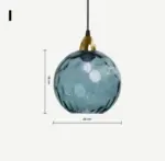 ⁦ثريا زجاج ملون بتصميم كلاسيكي فاخر⁩ - الصورة ⁦22⁩