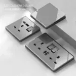 مقبس حائط زجاجي فاخر