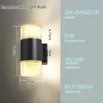 ⁦مصباح حائط خارجي مقاوم للماء⁩ - الصورة ⁦11⁩