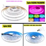 ⁦شريط إضاءة LED راقي بدون نقاط⁩ - الصورة ⁦2⁩