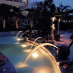 ⁦مصباح سباحة LED متعدد الألوان تحكم عن طريق البلوتوث⁩ - الصورة ⁦6⁩