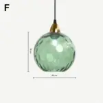 ⁦ثريا زجاج ملون بتصميم كلاسيكي فاخر⁩ - الصورة ⁦25⁩