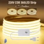 ⁦شريط إضاءة ليد COB مضيء⁩ - الصورة ⁦8⁩