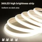 ⁦شريط إضاءة ليد COB مضيء⁩ - الصورة ⁦2⁩
